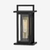Tull Outdoor Sconce -Luminous Living 24020bk