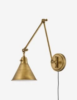 Lennon Plug-In Articulating Sconce -Luminous Living 3692hb