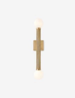 Logi Double Sconce -Luminous Living 373 02 VB 001 1