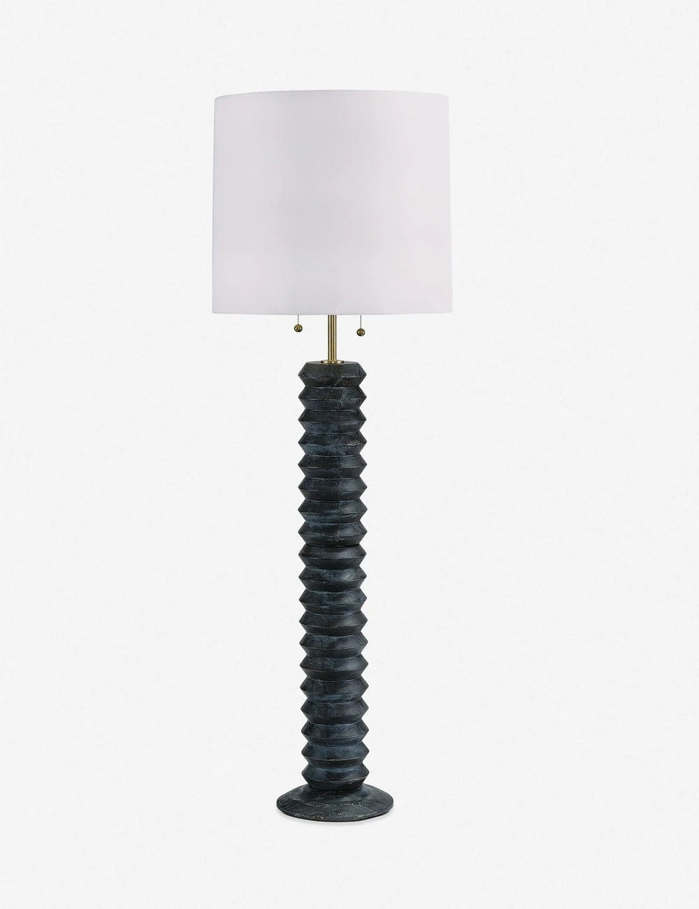 Accordion Floor Lamp By Regina Andrew, Ebony 3 Accordion Floor Lamp By Regina Andrew, Ebony