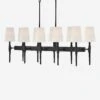 Ingle Linear Chandelier 1 Ingle Linear Chandelier -Luminous Living 4469BK 1