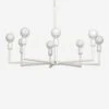 Callyn Chandelier -Luminous Living 5park chwh 1809parkchandelier white front unlit copy f720a79f 5424 46b0 83fb cd4d4463c908