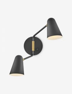 Mancini Double Sconce 26 Mancini Double Sconce -Luminous Living 83542bk 1