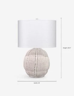 Sympan Table Lamp -Luminous Living 9LUNARTLWH 2 Product