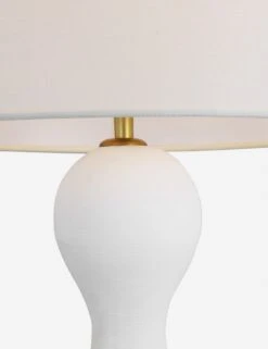 Constance Table Lamp By AERIN 8 Constance Table Lamp By AERIN -Luminous Living AET1091TXW1 DET1