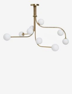Damon Chandelier -Luminous Living DamonChandelier Brass A06563812906