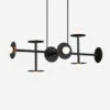 Nodes Large Linear Chandelier By Kelly Wearstler -Luminous Living FS KC1008MBK