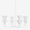 Cornet Chandelier By Christiane Lemieux 1 Cornet Chandelier By Christiane Lemieux -Luminous Living FS LXC1084CPST Product