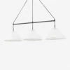 Cosette Linear Pendant Light 2 Cosette Linear Pendant Light -Luminous Living H476903 SBK