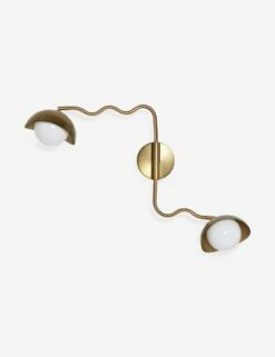 Kukka Adjustable Sconce By Sarah Sherman Samuel -Luminous Living KukkaAdjustableSconcebySarahShermanSamuel Brass A0656448 4250 Product
