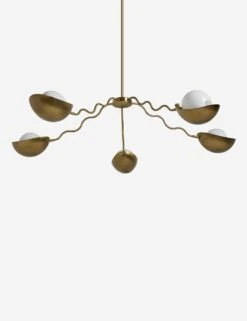 Kukka Chandelier By Sarah Sherman Samuel -Luminous Living KukkaChandelierbySarahShermanSamuel Brass A0656453 4213 Product 1