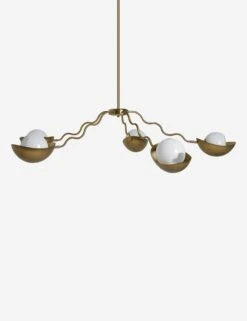 Kukka Chandelier By Sarah Sherman Samuel -Luminous Living KukkaChandelierbySarahShermanSamuel Brass A0656453 4216 Product 1
