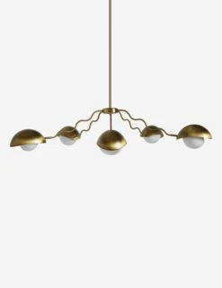 Kukka Chandelier By Sarah Sherman Samuel -Luminous Living KukkaChandelierbySarahShermanSamuel Brass A0656453 4223 Product 1