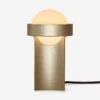 Loop Table Lamp With Sphere III By Tala 2 Loop Table Lamp With Sphere III By Tala -Luminous Living LOOP SPHR III GD TBL 01 03