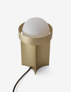 Loop Table Lamp With Sphere III By Tala 13 Loop Table Lamp With Sphere III By Tala -Luminous Living LOOP SPHR III GD TBL 01 05