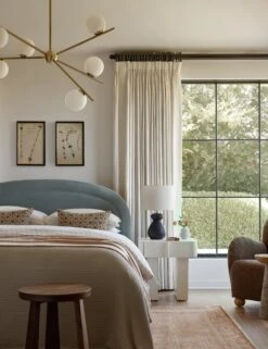 Alfaro Chandelier 20 Alfaro Chandelier -Luminous Living Lulu and Georgia Bedroom1 Evergreen 0262 LIFESTYLE Site Crop Lifestyle 2