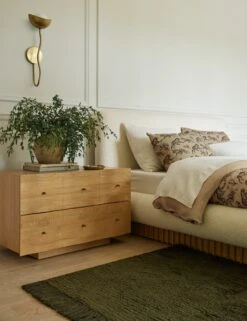 Kukka Sconce By Sarah Sherman Samuel -Luminous Living Lulu and Georgia BedroomINightstandVignette 3145 Site Crops Lifestyle