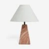 Camara Table Lamp -Luminous Living Lulu and Georgia CamaraTableLamp PinkMarble A0660202 314 Product