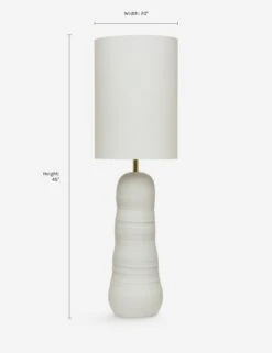 Hachiro Floor Lamp 11 Hachiro Floor Lamp -Luminous Living Lulu and Georgia DF4159 G Product