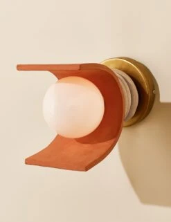 Lunar Sconce By SIN -Luminous Living Lulu and Georgia LT SCO LUNAR TERRA 1 product