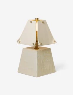 Osen Table Lamp By SIN -Luminous Living Lulu and Georgia LT TL OSEN GLACE BONE S 3 Product