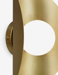 Montera Sconce By Blueprint Lighting 9 Montera Sconce By Blueprint Lighting -Luminous Living Lulu and Georgia Montera Sconce Brass Detail 01 Product