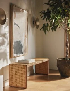 Tamar Sconce 11 Tamar Sconce -Luminous Living Lulu and Georgia Site Crop 13 BenchVignette 11423 LIFESTYLE 1