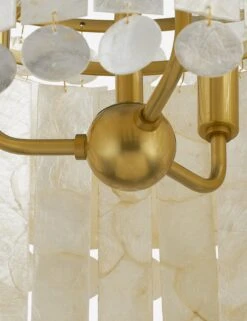 Coretta Chandelier 17 Coretta Chandelier -Luminous Living MELISA H715803 AGB 002
