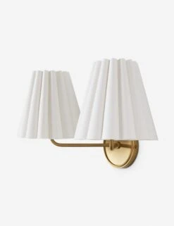 Matthews Double Sconce 12 Matthews Double Sconce -Luminous Living MatthewsDoubleSconce Brass A06567612245 Product
