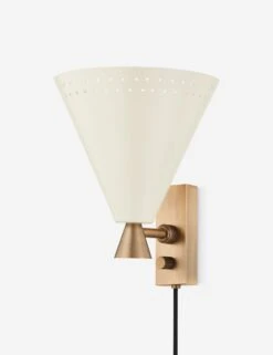 Keady Plug-In Sconce 19 Keady Plug-In Sconce -Luminous Living PTL3010 PBR SSD