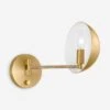 Balleroy Sconce By Christiane Lemieux -Luminous Living VCSD CL LXW1071BBS ALT2 OFF