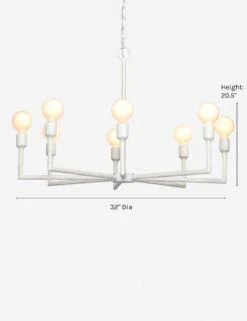 Callyn Chandelier 7 Callyn Chandelier -Luminous Living callyn chandelier