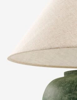 Moreau Table Lamp -Luminous Living frt001 detail shade