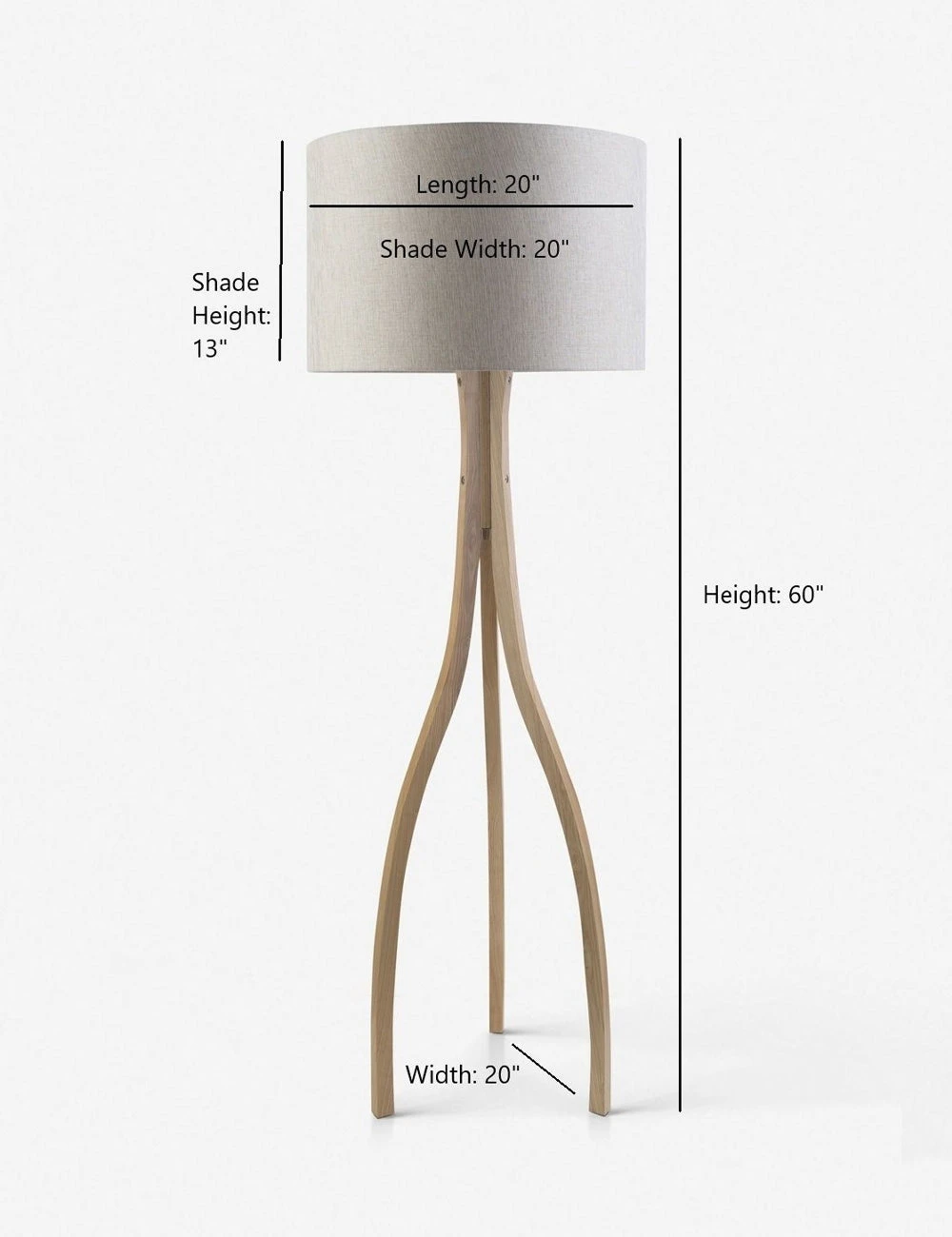 Lewis Wishbone Floor Lamp 4 Lewis Wishbone Floor Lamp - Image 2